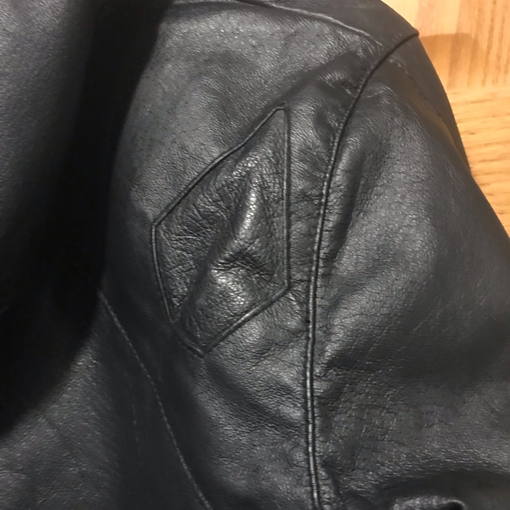 Volcom Leather Down Jacket - image 6